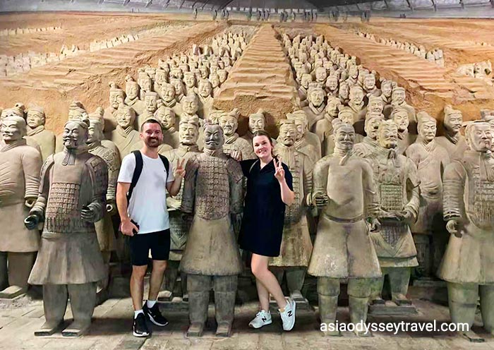 Terracotta Warriors and Horses in Xian
