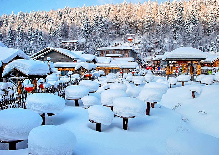 China Winter Tour to China Snow Town