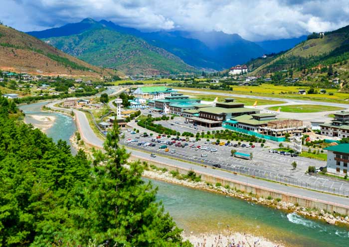 Paro Airport, Bhutan