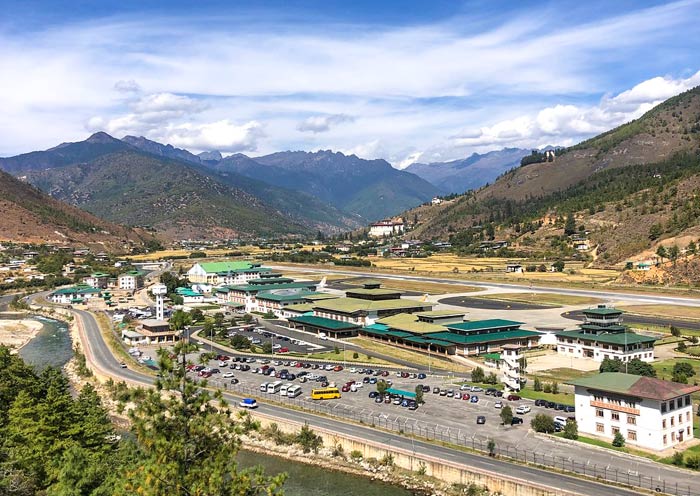 Paro Airport, Bhutan