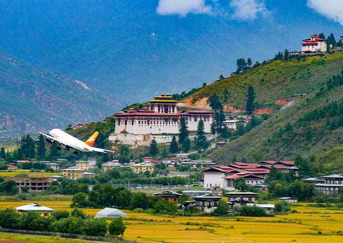 Paro Airport, Bhutan