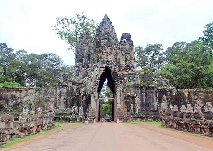 The South Gate of Bayon Temple