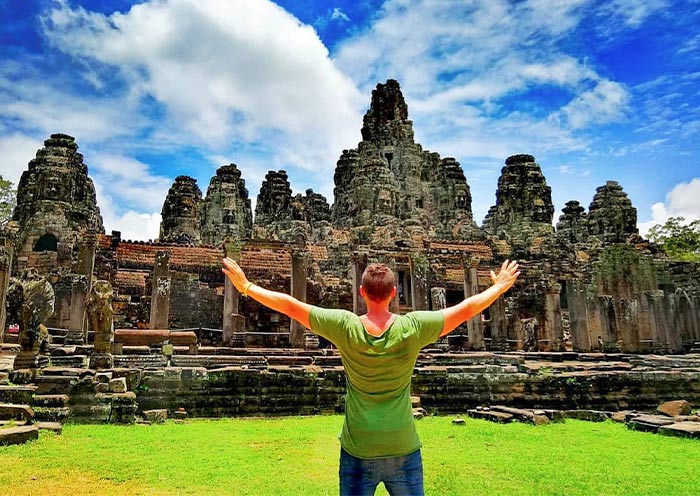 Our Guests at Angkor Wat