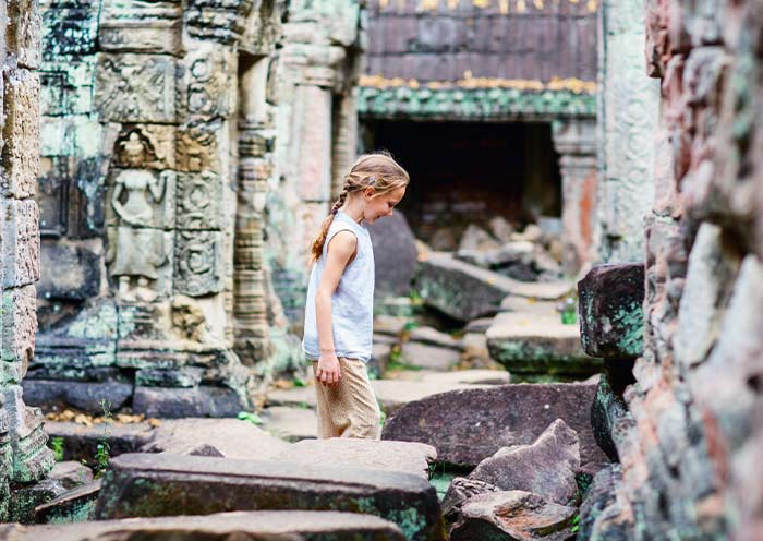 Strolling Through Angkor Wat