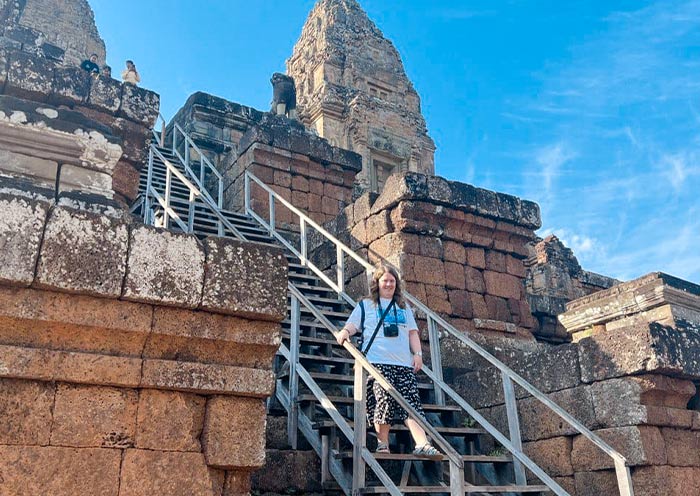 Our Guests Exploring Angkor Wat Our Guests Exploring Angkor Wat