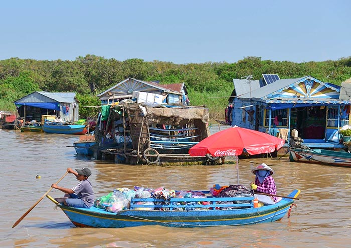 Floating Village at Tonle Sap Lake