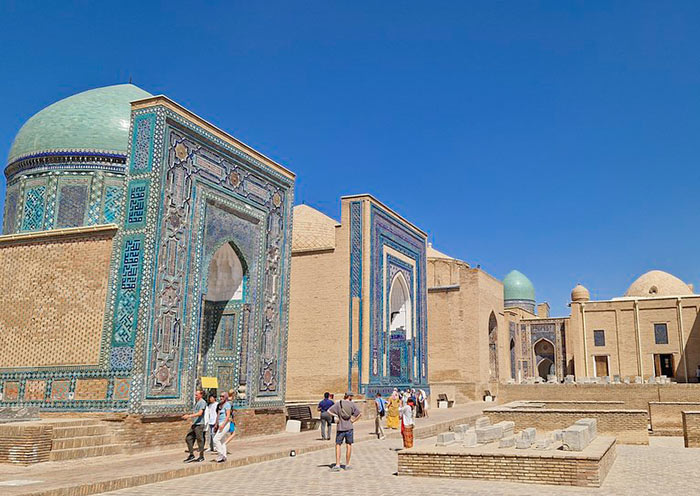 Shahi Zinda Necropolis, Samarkand