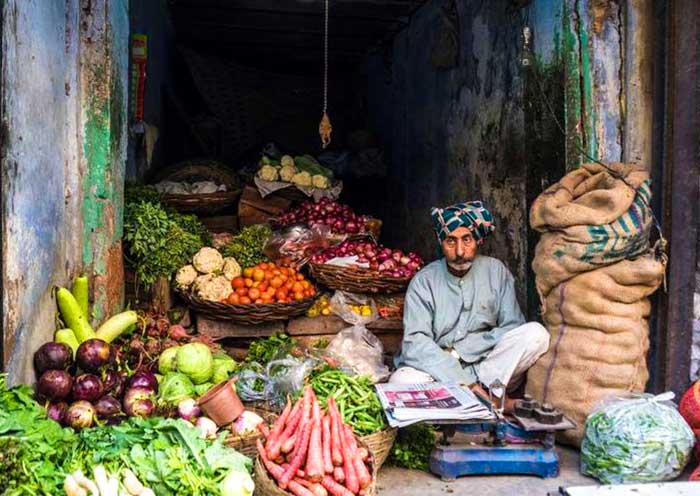 Chandni Chowk in Old Delhi