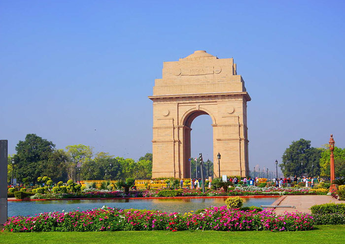 India Gate is an iconic monument located in the heart of New Delhi