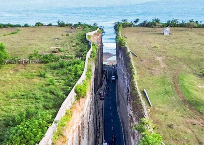 Scenic Cliffside Roads, Bali