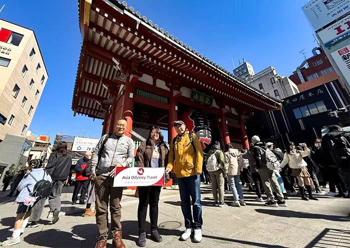 Explore Senso-ji Temple with Asia Odyssey Travel 