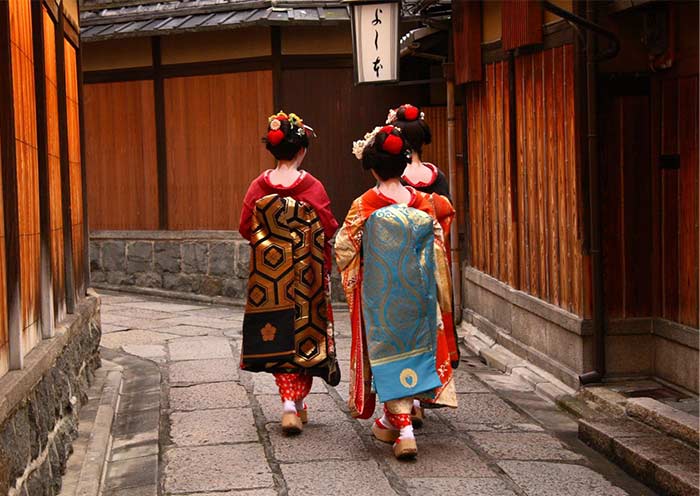 Gion (Kyoto's famous geisha district)