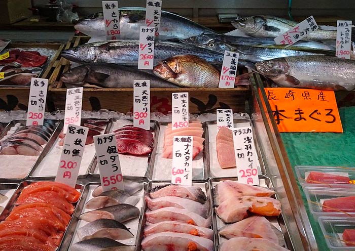 Seafood, Tsukiji Fish Market 