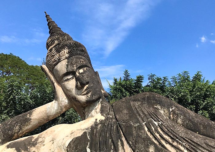Giant Reclining Buddha, Xieng Khuan