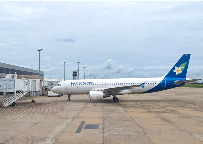 Vientiane Airport &  Laos Airlines 