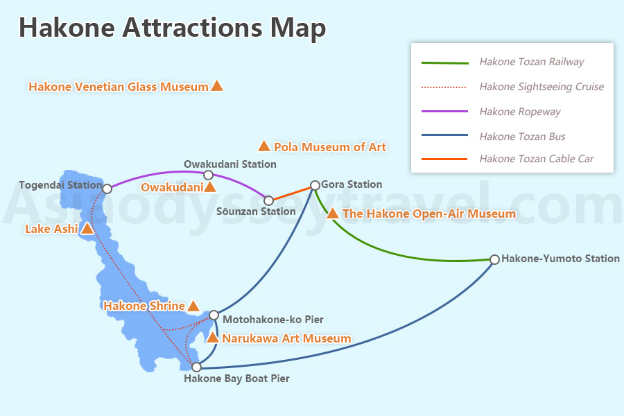 Things to Do in Hakone Japan | Hakone Attractions (Updated 2024 with Map)