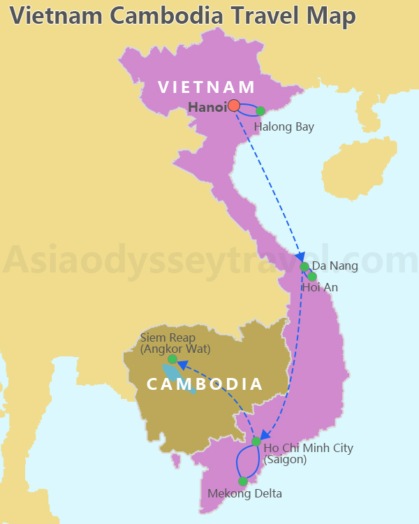Vietnam and Cambodia Tours