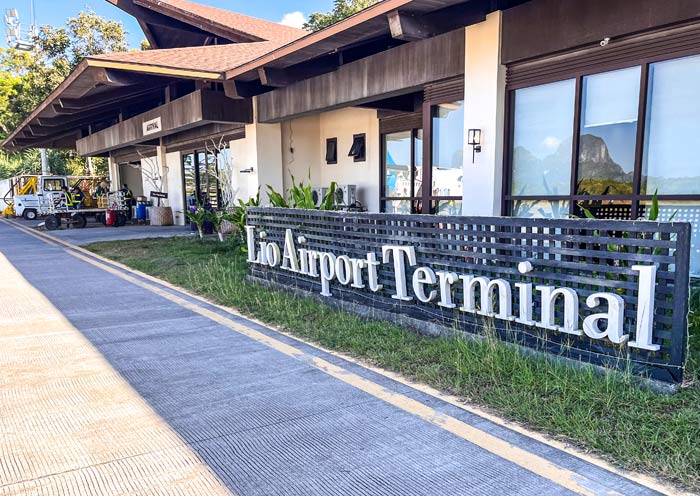 El Nido's Lio Airport