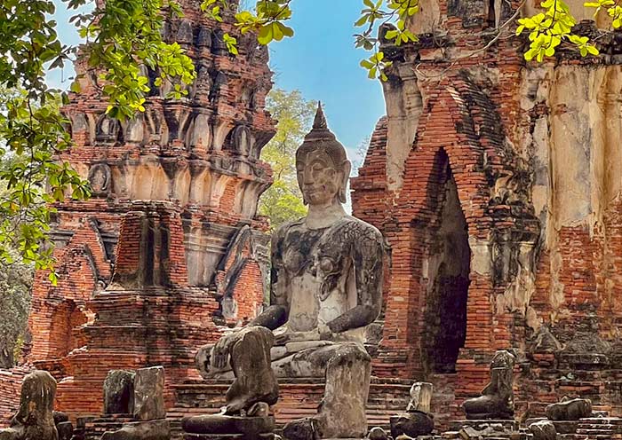 Ayutthaya Historical Park in Thailand