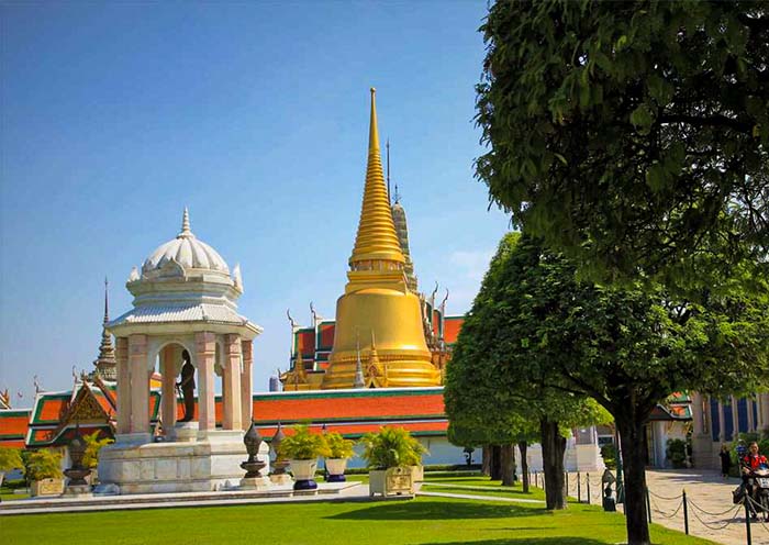 View Stupa of Grand Palace