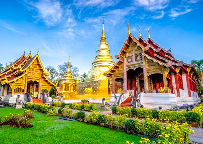 Stunning Lanna architecture, Wat Phra Singh