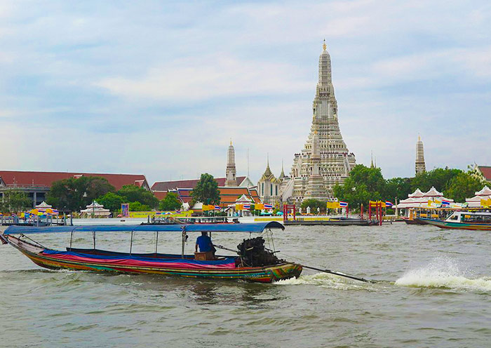 Boat Ride to Wat Arun