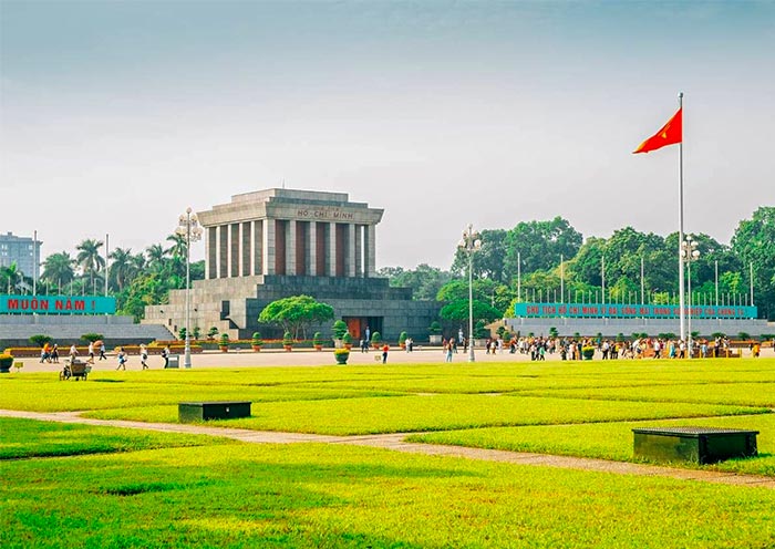 Ho Chi Minh Mausoleum and Ba Dinh Square