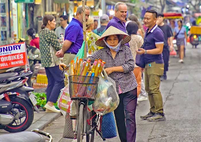 The Old Quarter, also known as Hanoi's 36 Streets