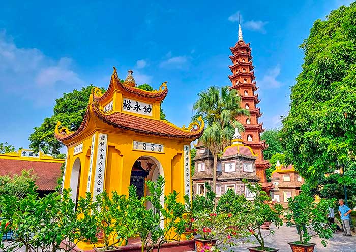 Tran Quoc Pagoda, a history dating back nearly 1,500 years Tran Quoc Pagoda, a history dating back nearly 1,500 years