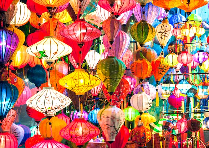 Hoi An's colorful lanterns