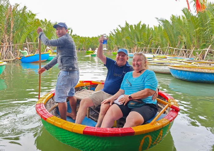 Hoi An basket boat journey