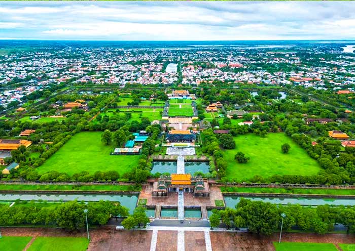 The Hue Imperial City (Citadel), Vietnam