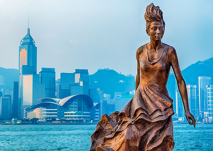 Avenue of Stars, waterfront promenade located in Tsim Sha Tsui