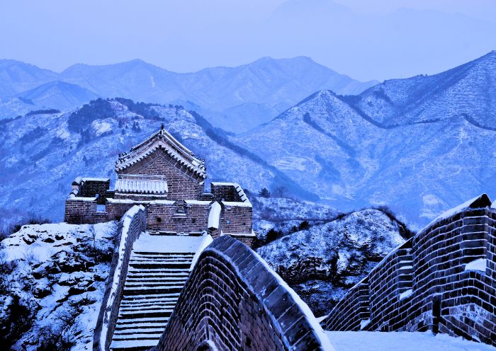 Beijing Great Wall Winter View