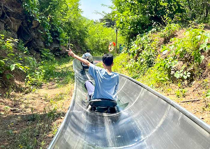 Toboggan Ride, Mutianyu Great Wall Toboggan Ride, Mutianyu Great Wall