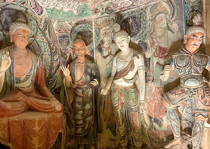 Cave 45, Mogao Grottoes 