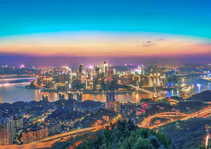 Chongqing City Night View