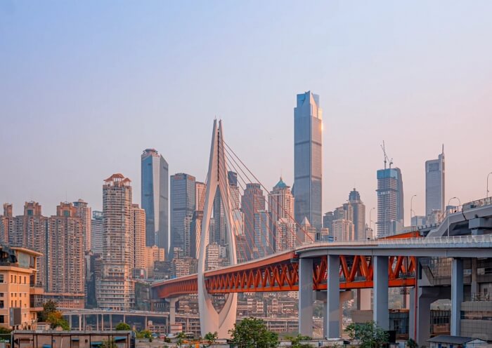 Chongqing Qiansimen Bridge