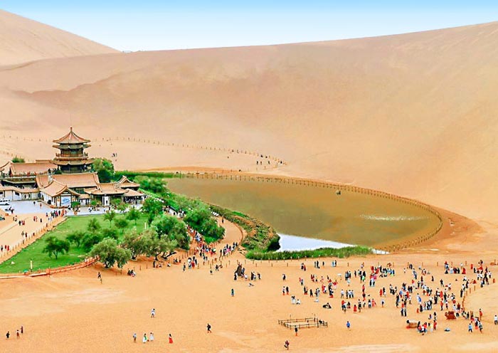 The Crescent Spring: Oasis in the Desert