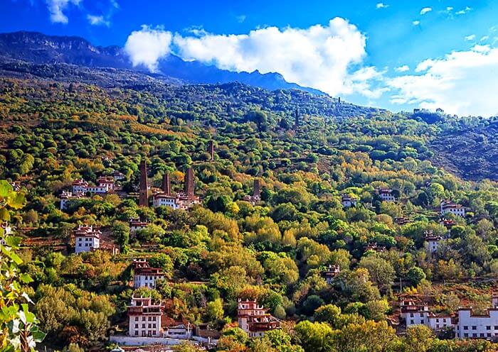 Suopo Village in Danba County Suopo Village in Danba County