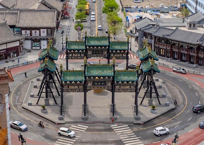 Four Decorative Gateways, Datong Ancient City 