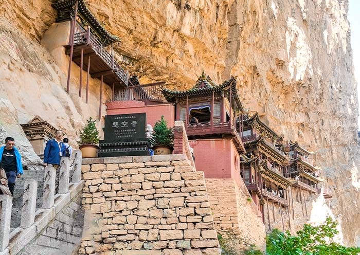 Hanging Temple Datong | Hengshan Hanging Monastery China