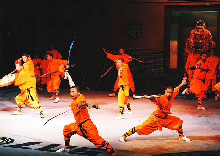 Kungfu Performance at Shaolin Temple