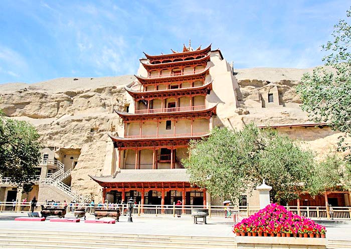 Landmark of Mogao Caves