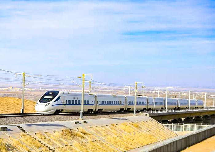 Gansu High Speed Train