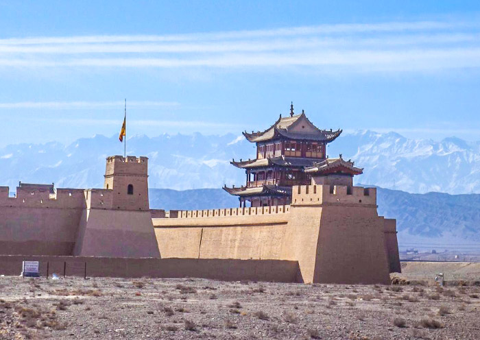 Qilian Mountains & Jiayuguan Pass 