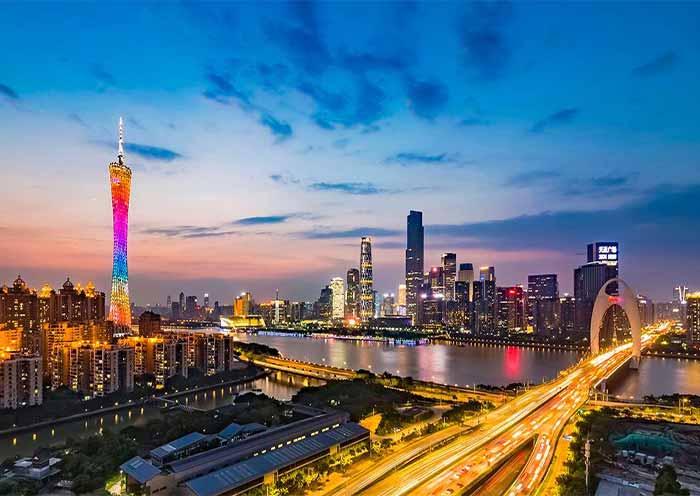 Guangzhou City Night View