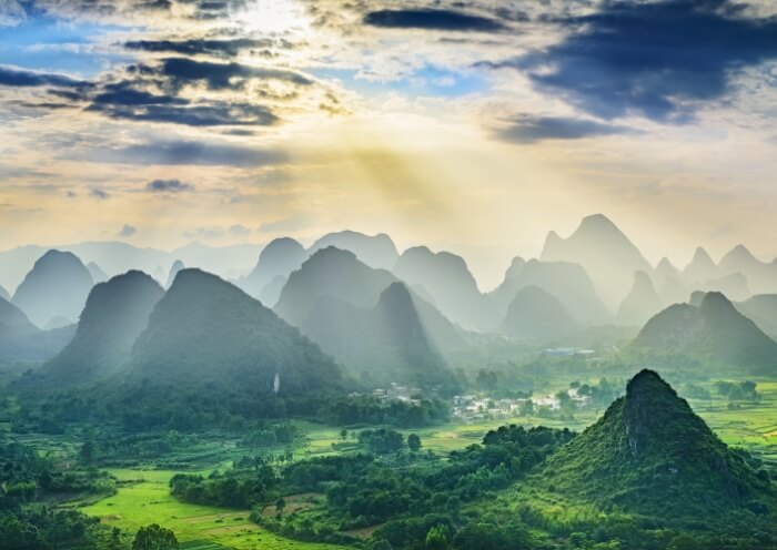 Guilin Mountains, Top 10 Karst Mountains in Guilin, Li River & Yangshuo