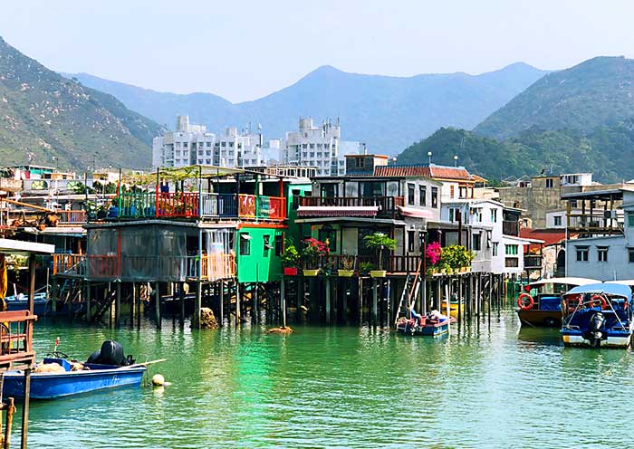 Tai O Fishing Village, the Tai O Fishing Village, the