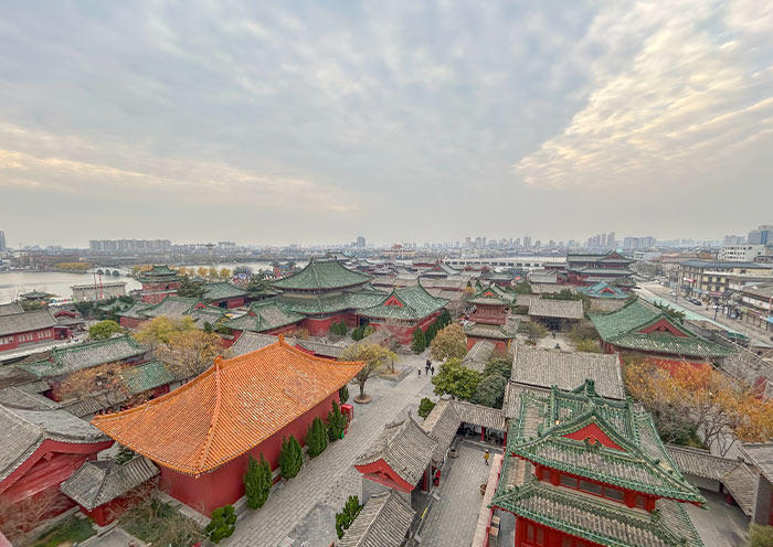 Panoramic View of Kaifeng Fu